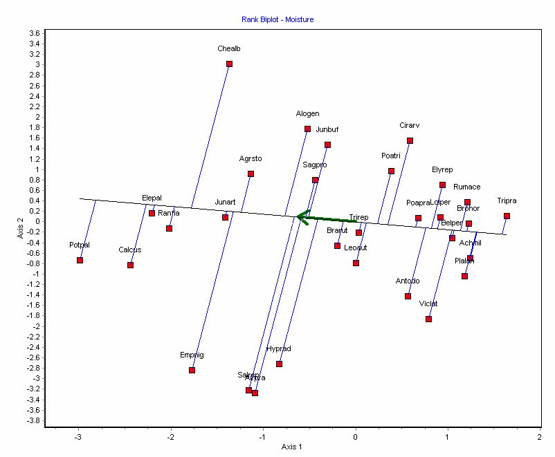 example rank plot